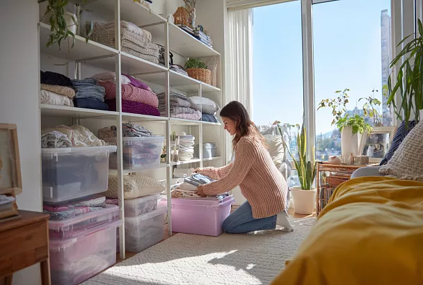 Расхламление без стресса: 9 правил для ленивых