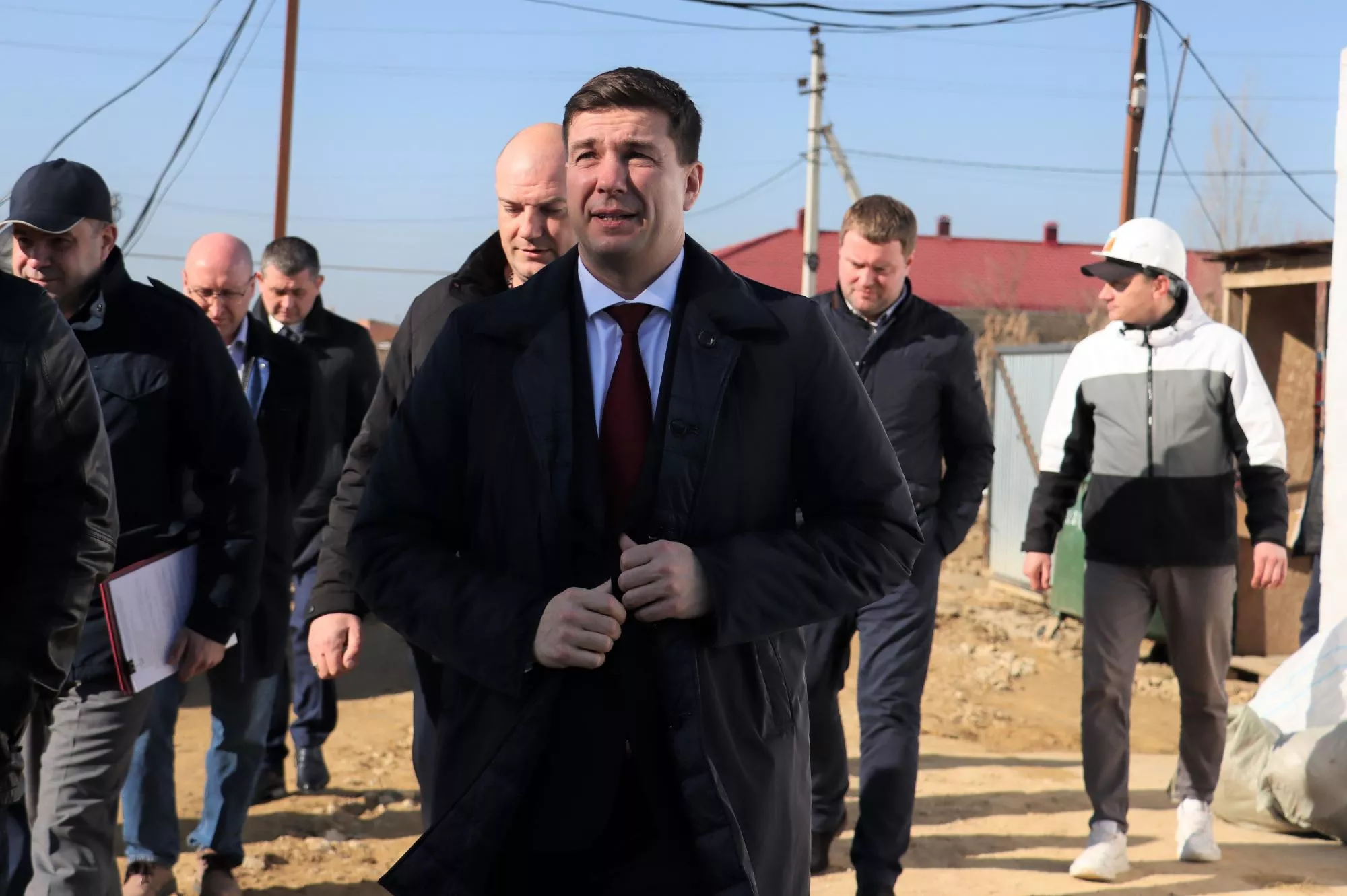 Вице-губернатор Кубани Александр Руденко осмотрел соцобъекты Темрюкского района