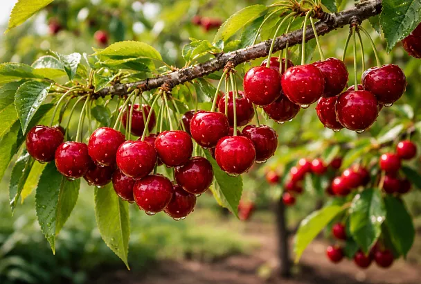 Как справиться с монилиозом на вишне: 1 комплексный подход в марте пошагово – летом бордовые шапки ягод