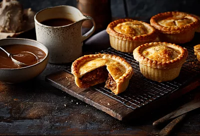 Шотландские пироги с бараниной: хрустящее заварное тесто и сочная начинка — как в пабе