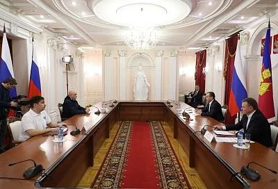 Сергей Цивилев и Вениамин Кондратьев обсудили развитие топливно-энергетического комплекса Краснодарского края