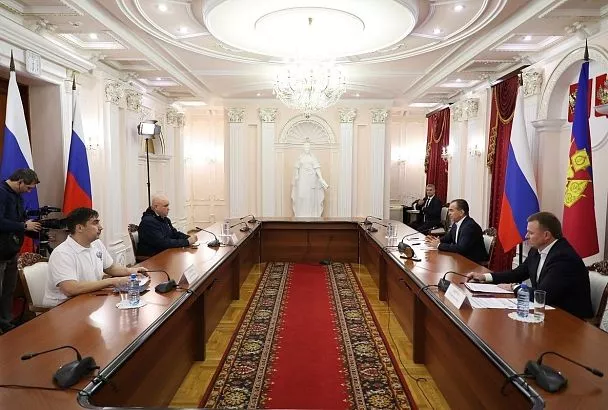 Сергей Цивилев и Вениамин Кондратьев обсудили развитие топливно-энергетического комплекса Краснодарского края