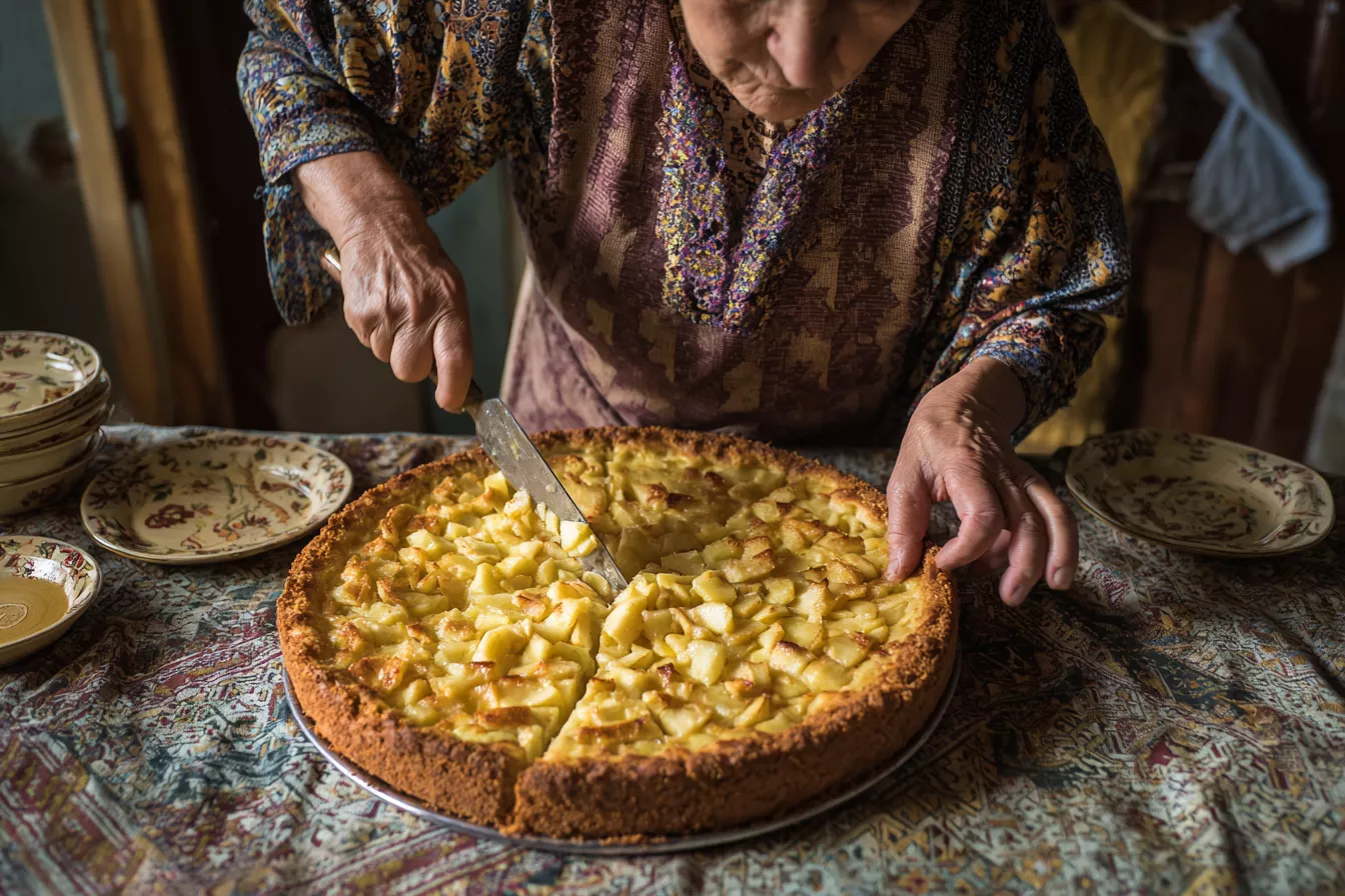 Кремовый яблочный пирог: тающий во рту десерт с заварным кремом