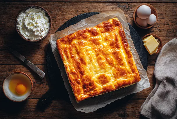 Ленивый сочник одним рулетом: нежнее пирога я давно не пекла