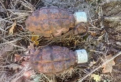 Туристы нашли гранаты периода Второй мировой войны недалеко от базы отдыха на Кубани