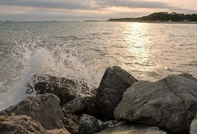 Температура Черного моря сравнялась почти на всем побережье Краснодарского края