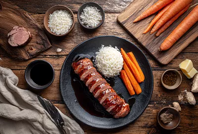 Сочная свиная вырезка в мёдово-соевом соусе: без сухого мяса и лишних хлопот