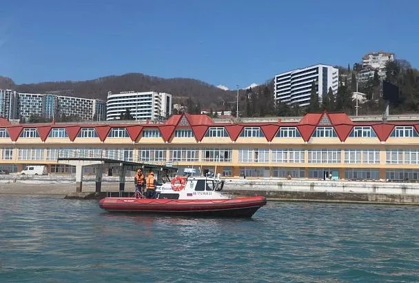 Спасатели вытащили из моря в Сочи тонущего туриста из Московской области
