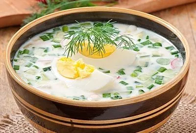 Не окрошка, а классика: аутентичный рецепт из «Русской кухни» на кефире