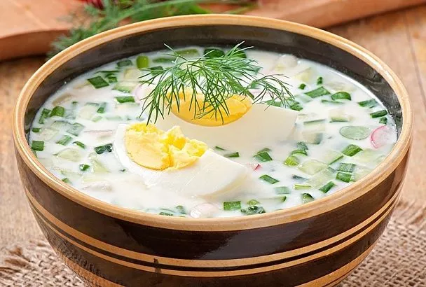 Не окрошка, а классика: аутентичный рецепт из «Русской кухни» на кефире