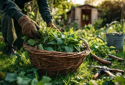 Готовлю бесплатное удобрение из сорняков — бродиловка, которая даёт мощный рост растениям