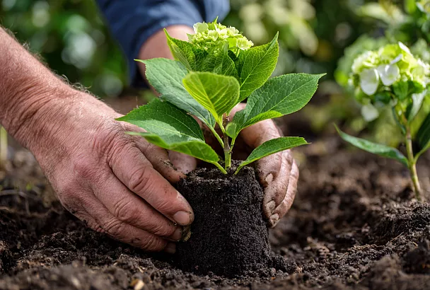 Когда и как правильно посадить гортензию весной: выбор места, почвы и уход за саженцем
