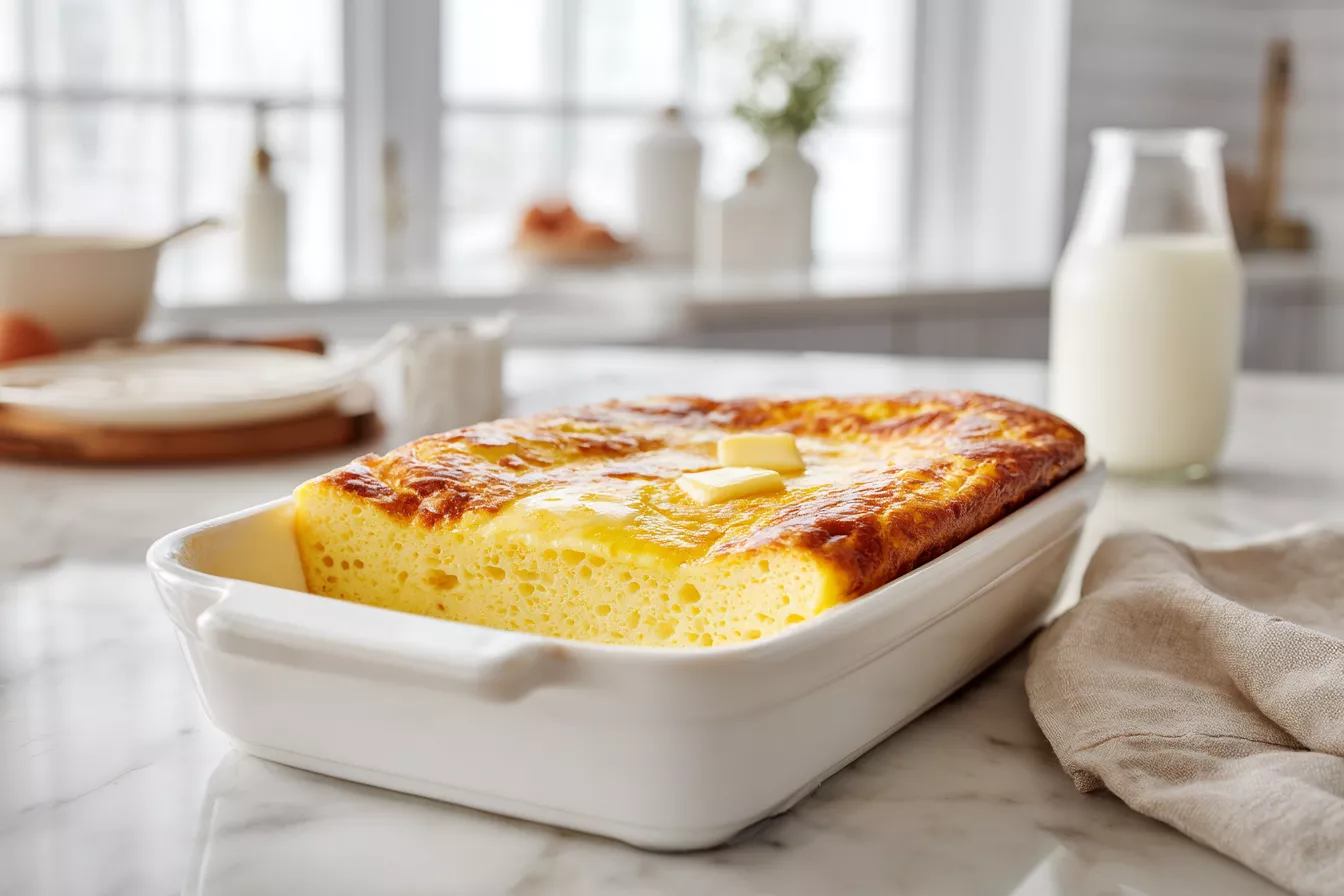 Омлет в духовке без хлопот — пышный, высокий и нежный как суфле