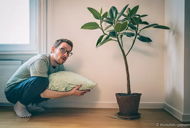 Как заставить фикус каучуконосный ветвиться: самый простой способ без надрезов