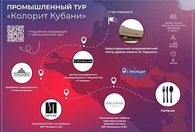 Новую индустриальную экскурсию «Колорит Кубани» запустили в Краснодарском крае
