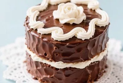 Торт "Три стакана", на кефире супернежный и без миксера и весов, сочный даже без пропитки