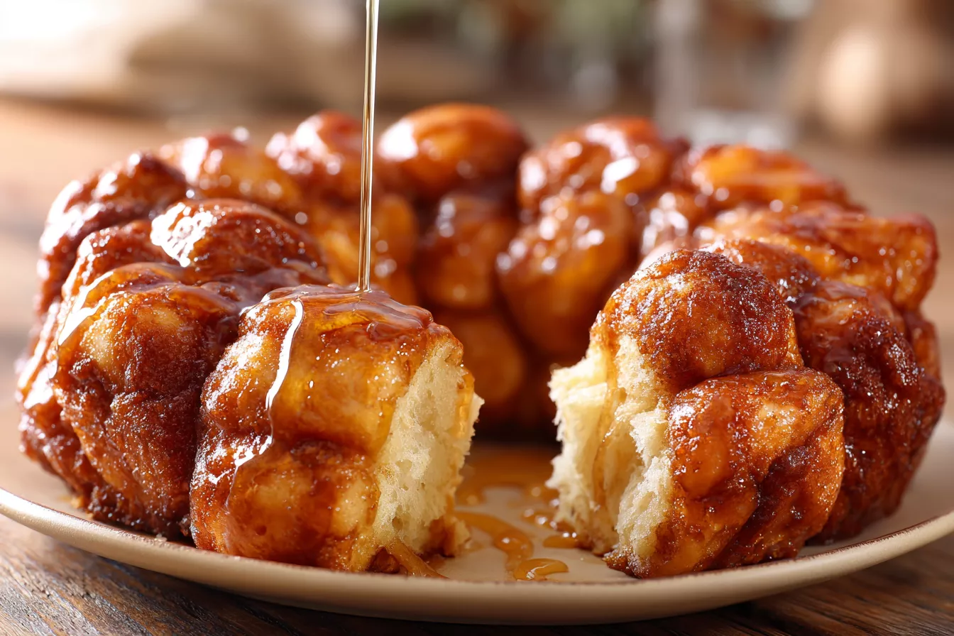 Пирог "Хлеб обезьянки" — сладкий, тягучий и очень вкусный