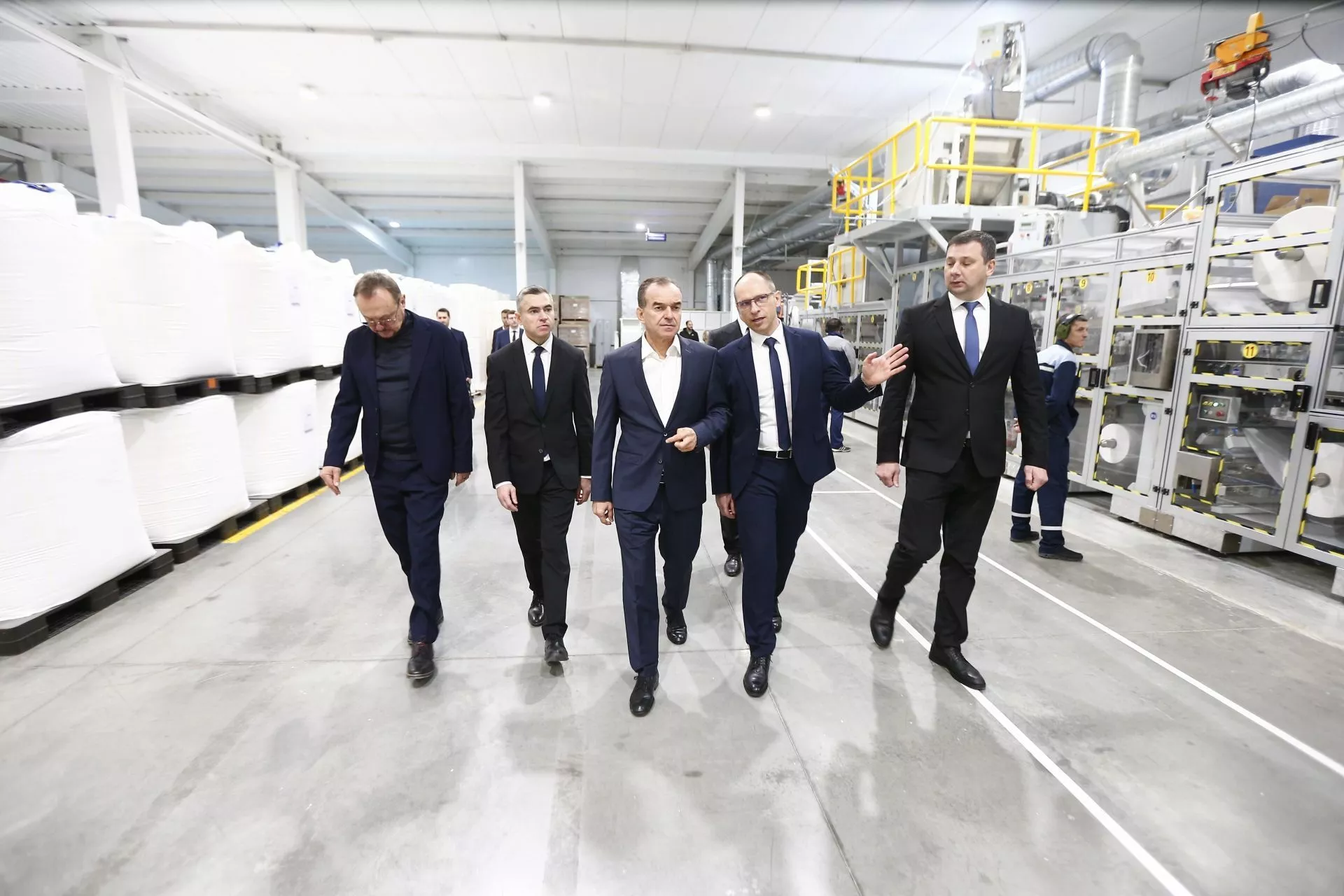 Производство медицинских изделий мощностью 90 миллионов единиц продукции в год запустили в Северском районе