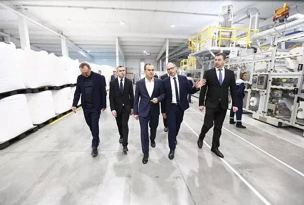 Производство медицинских изделий мощностью 90 миллионов единиц продукции в год запустили в Северском районе