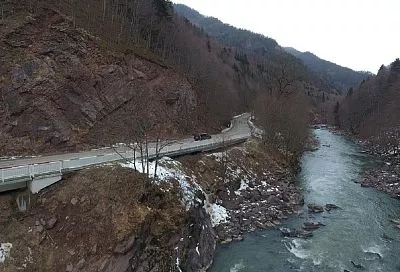 В Адыгее укрепят участок федеральной трассы к Кавказскому заповеднику
