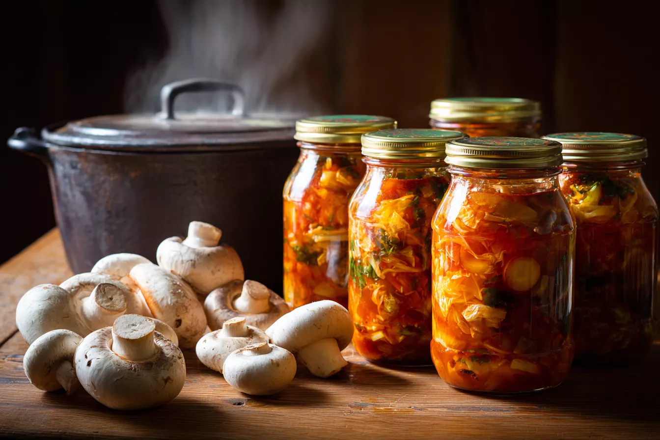 Солянка с грибами на зиму: простой рецепт
