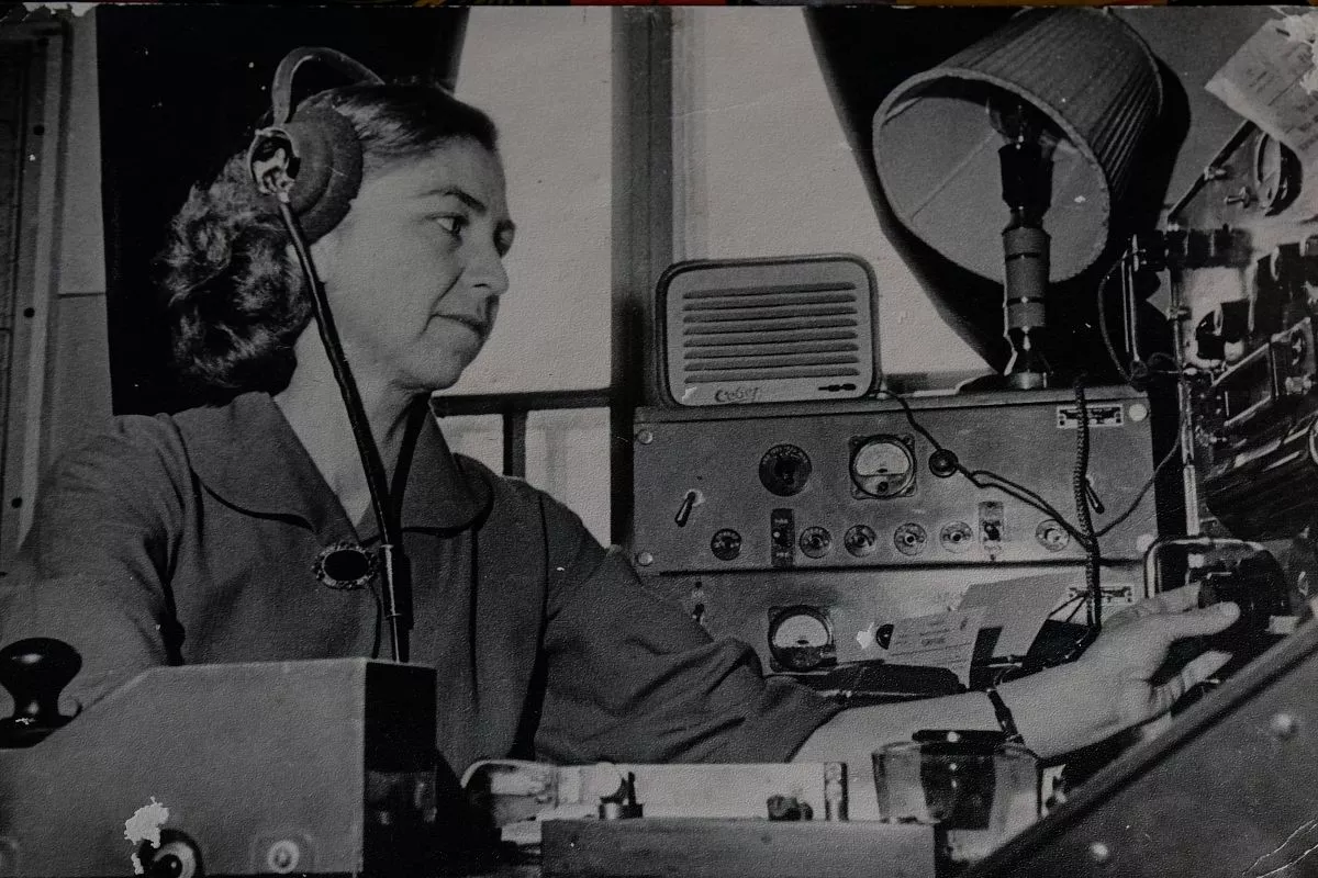 После войны устроилась на радиостанцию Туапсинского порта, где проработала до самой пенсии.