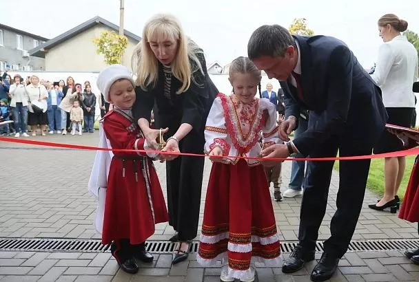 В анапском поселке Витязево открыли детский сад на 240 мест