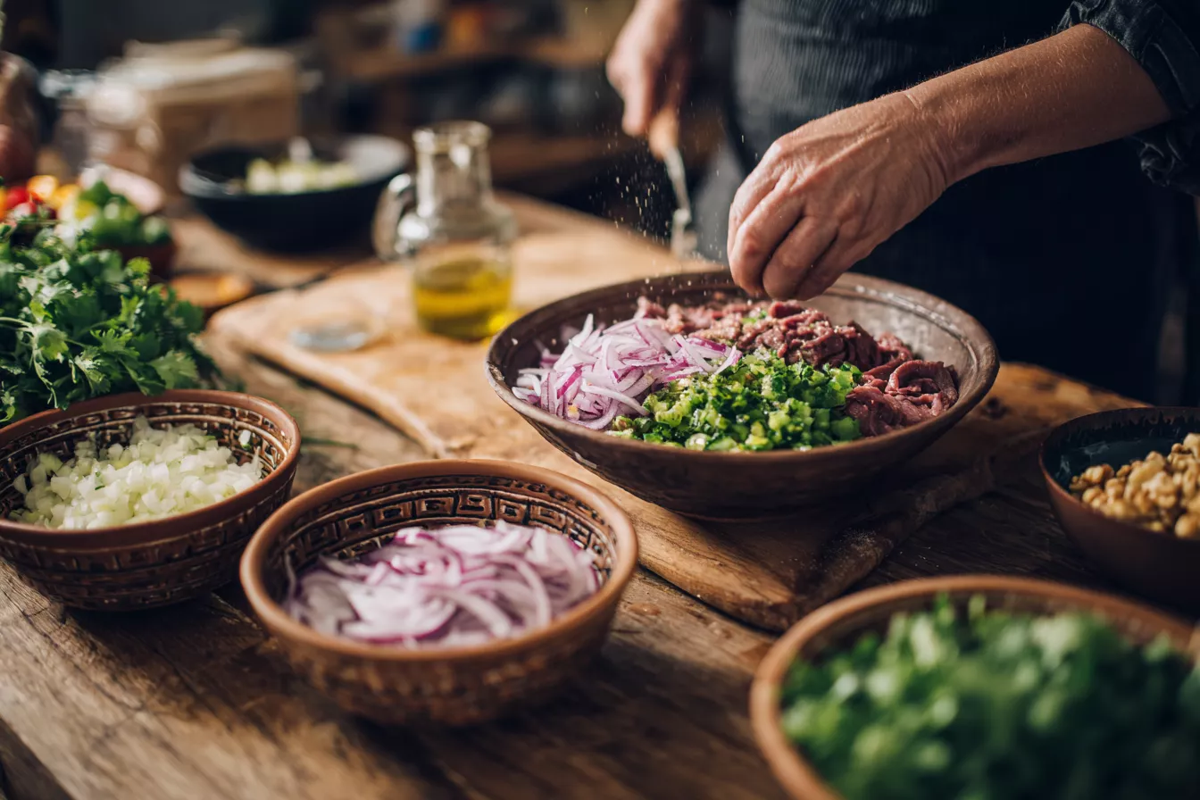 Секретный салат Тбилиси: грузинский хит, который покорит ваш стол