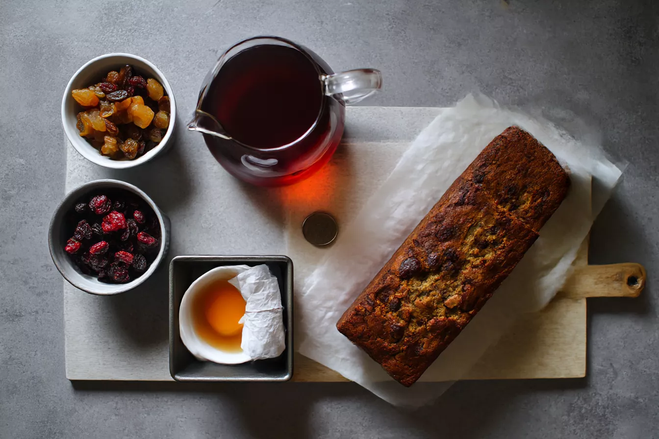 Ирландский бармбрак: чайный хлеб с сухофруктами без дрожжей