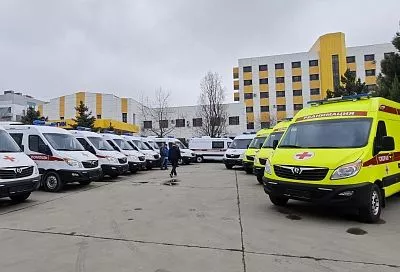 Медицинские учреждения Кубани получили 48 новых автомобилей