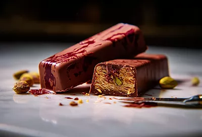 Дубайский шоколад: хрустящий катаифи с фисташковой начинкой