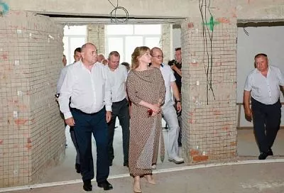 В хуторе Ханьков Славянского района завершают строительство Дома культуры