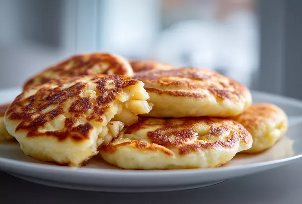 Сырники с яблочной начинкой: сочные внутри, золотистые снаружи за 20 минут