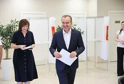 Вениамин Кондратьев проголосовал на выборах губернатора Краснодарского края