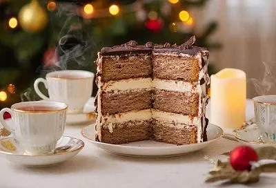 Для нежданных гостей пеку за полчаса торт «Шоколадный Эверест»: высокий, кремовый и очень вкусный!