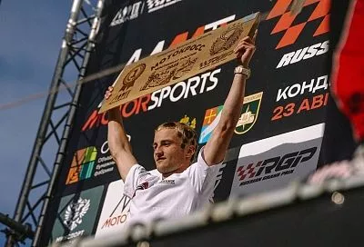 Серебро Чемпионата России по мотокроссу завоевал кубанский спортсмен