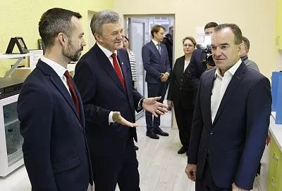 Губернатор Вениамин Кондратьев пообщался с молодыми учеными Кубанского государственного университета