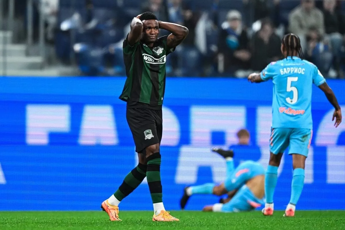 РУСТАТ назвал форварда «Краснодара» Кордобу лидером текущего сезона РПЛ по количеству фолов на себе