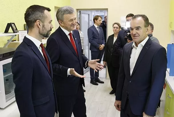 Губернатор Вениамин Кондратьев пообщался с молодыми учеными Кубанского государственного университета