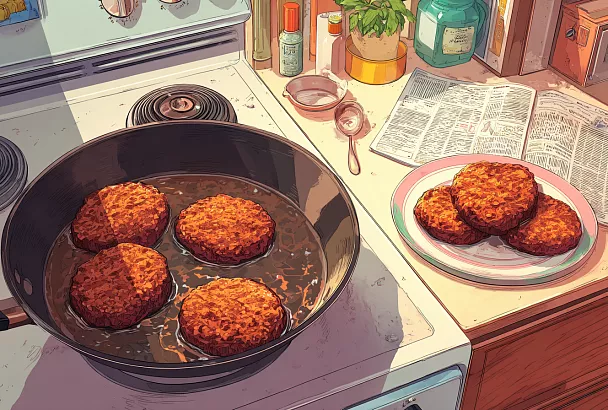 Как приготовить гипарики из печени с фаршем: сочные котлеты на сковороде и в духовке