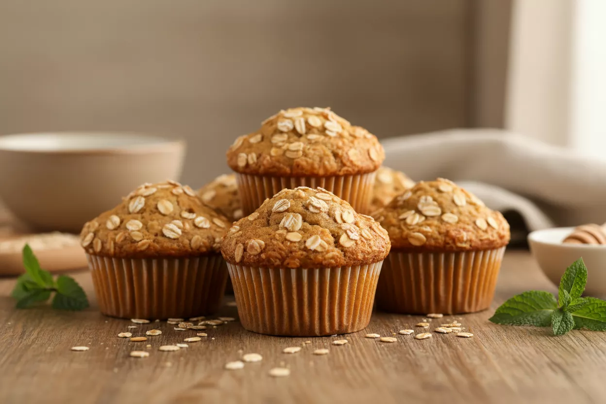 Низкокалорийные овсяные маффины: простой рецепт для стройности