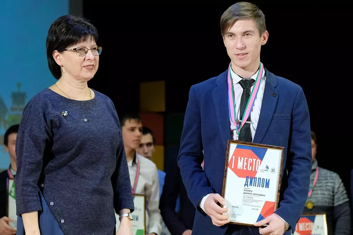Данила Ильин из Тихорецкого индустриального техникума