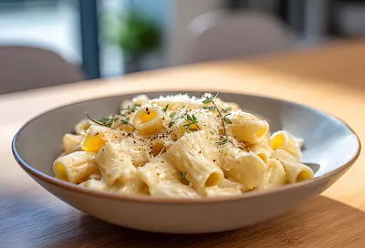 Макароны с сыром в сливочном соусе: нежные, кремовые и готовятся за 20 минут