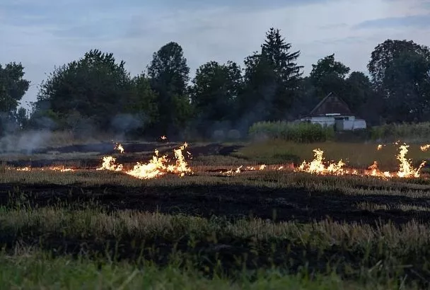 В Краснодарском крае объявлена высокая пожароопасность