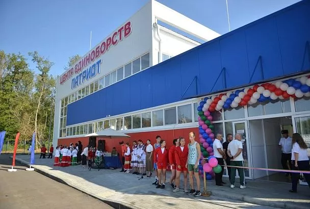 Центр единоборств «Патриот» торжественно открыли в Новокубанске