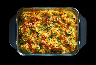 Нежнейшая кабачковая запеканка без мяса: проще рецепта не найти