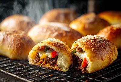 Хрустящий сырный говяжий хлеб, который можно заморозить про запас