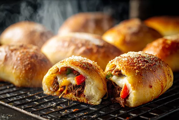 Хрустящий сырный говяжий хлеб, который можно заморозить про запас