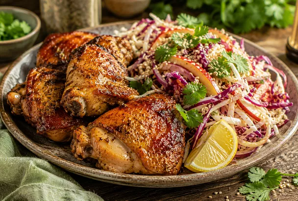 Мариную курицу в йогурте со специями и запекаю целиком: мясо остаётся сочным