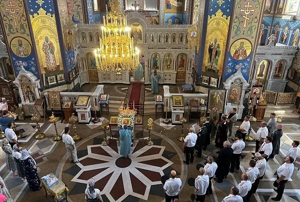 Молебен во славу кубанского казачества и участников СВО провели в Краснодаре